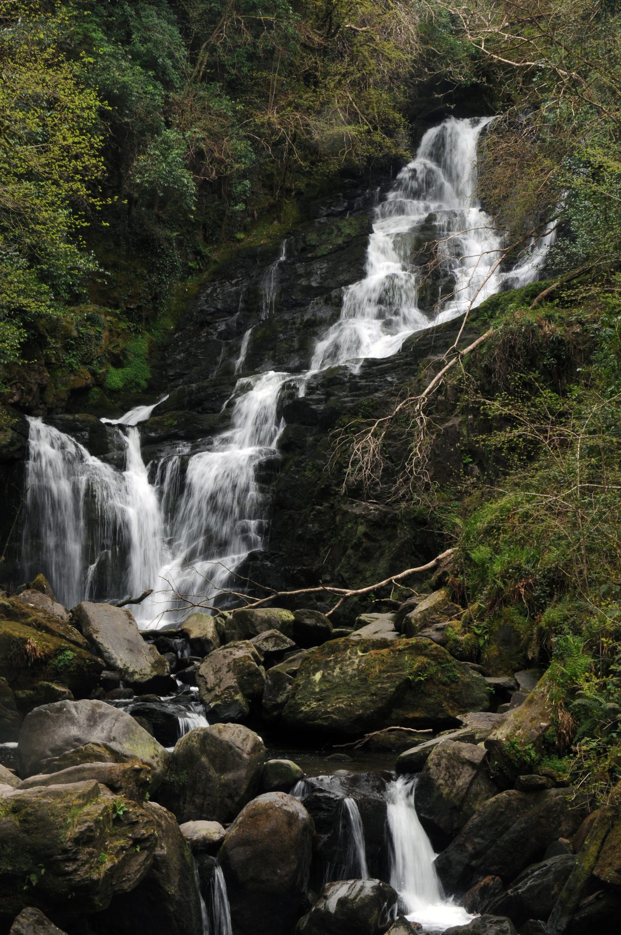 Photograph of a waterfall